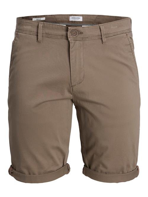 JACK & JONES Lærredsbukser 'Bowie'  choko