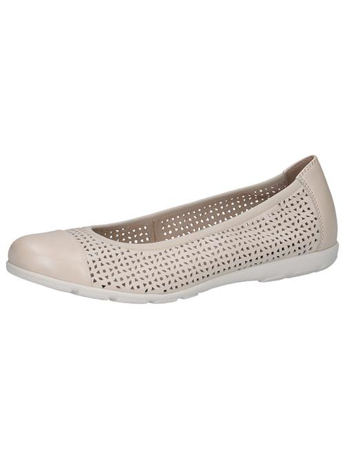 CAPRICE Ballerinasko  beige