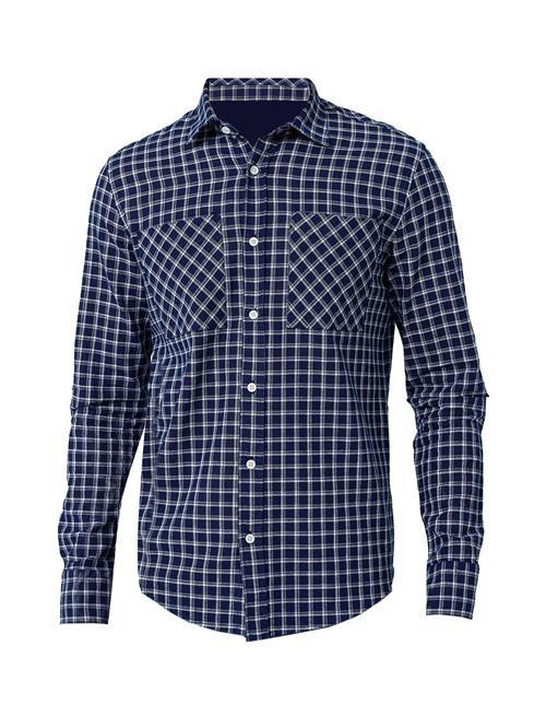 By Diess Collection Skjorte  navy / hvid