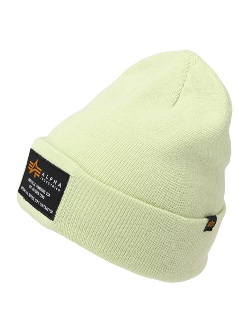 ALPHA INDUSTRIES Hue  lime / sort