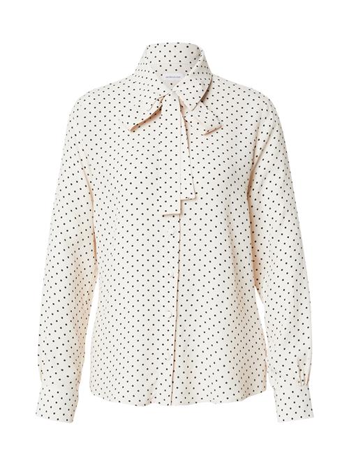 SEIDENSTICKER Bluse 'The Statement Prints'  elfenben / sort