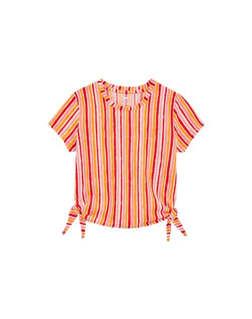 WE Fashion Bluser & t-shirts  mørkeorange / lyserød / mørk pink