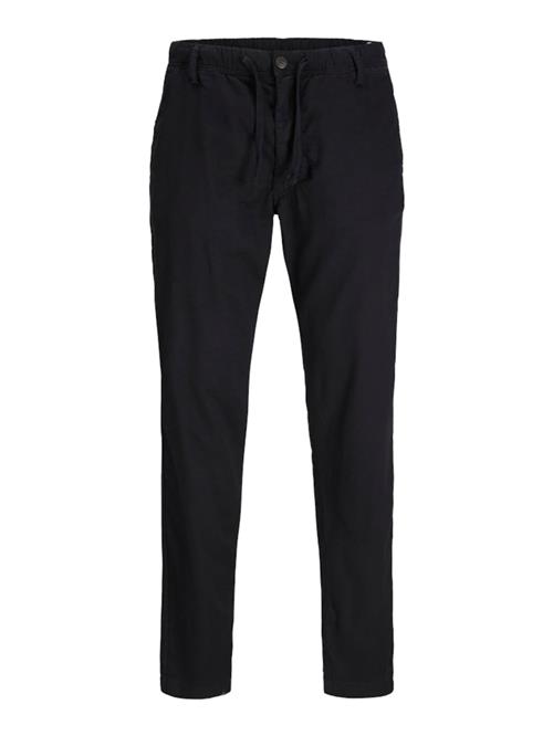 JACK & JONES Lærredsbukser 'JPSTKane'  sort