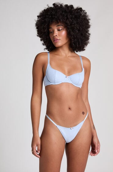 Hunkemöller Pointelle g-streng Blå