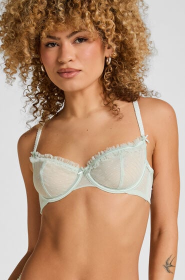 Hunkemöller Claudia Bøjle-BH Uden Puder Grøn