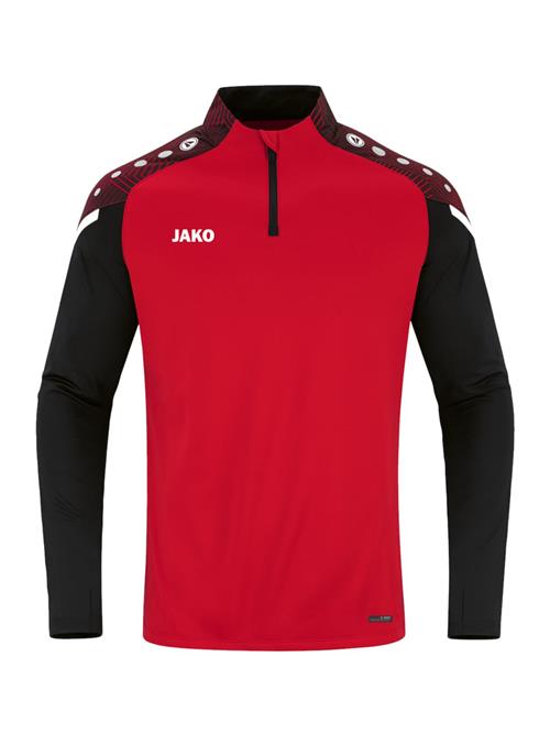 JAKO Funktionsskjorte 'Challenge'  rød / sort / hvid