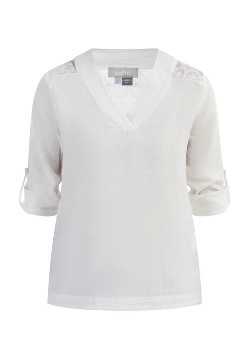 Usha Bluse  hvid