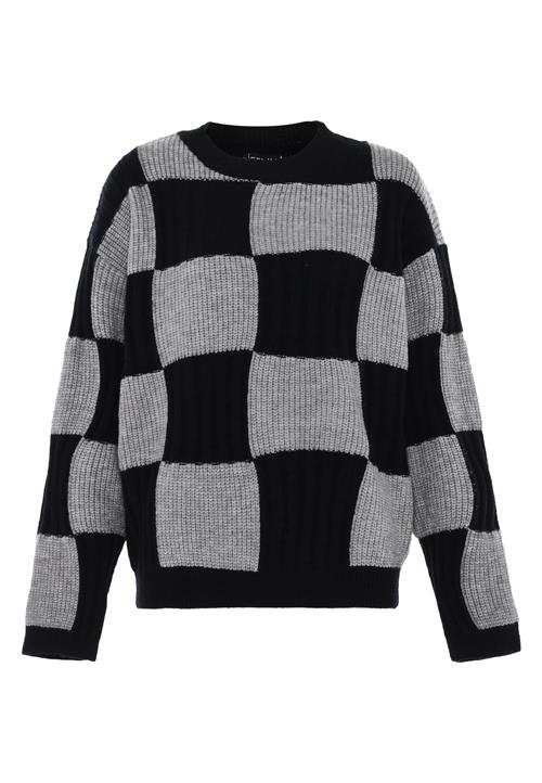 FENIA Pullover  grå / sort