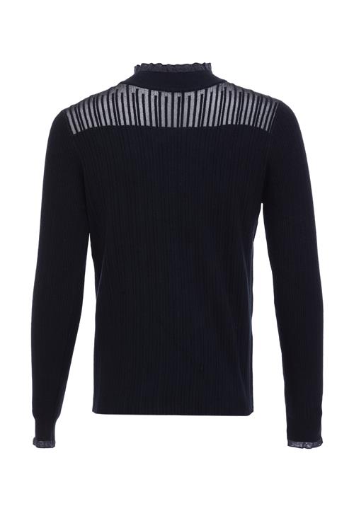 nelice Pullover  grå / sort