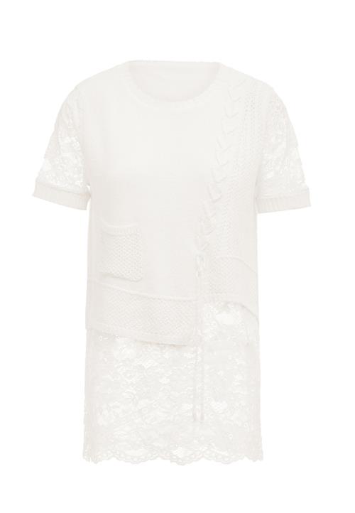 paino Pullover  uldhvid