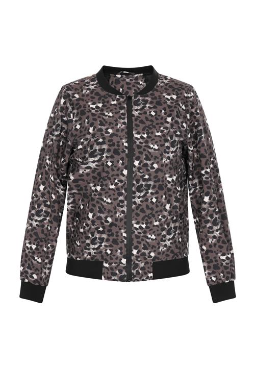 Se beach budz Overgangsjakke  brun / stone / hvid hos About You