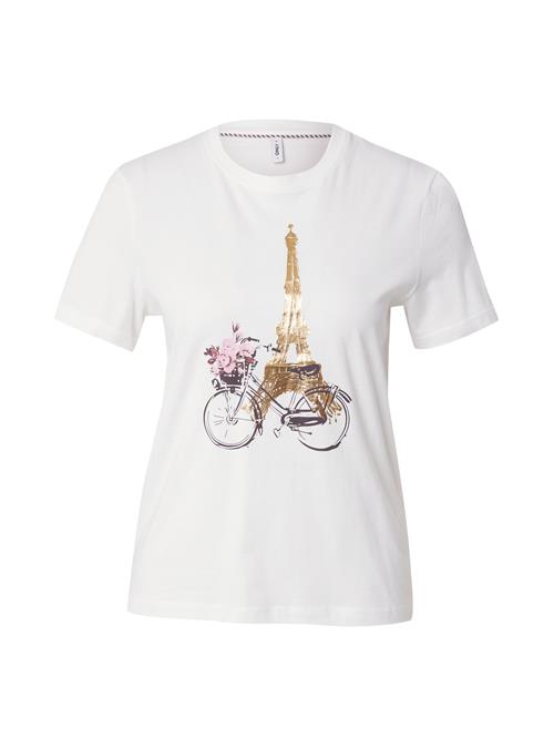 ONLY Shirts 'ONLKITA'  oliven / lyserød / sort / hvid