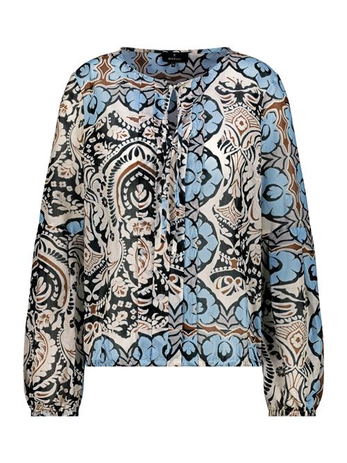 monari Bluse  beige / blå / brun / sort