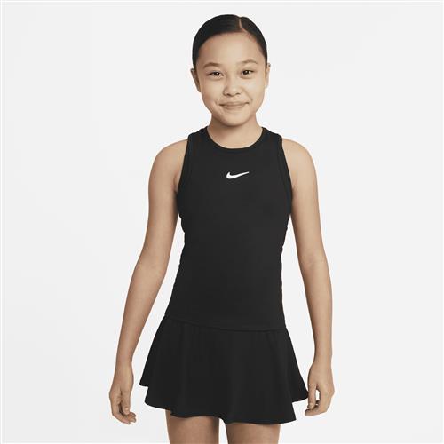 Nike Victory-Dri-FIT-tennistanktop til større børn (piger) - sort