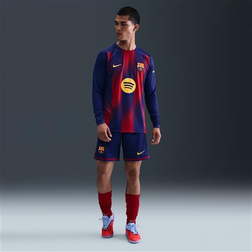 FC Barcelona 2025/26 Stadium Home Nike Dri-FIT Replica-fodboldshorts til mænd - blå