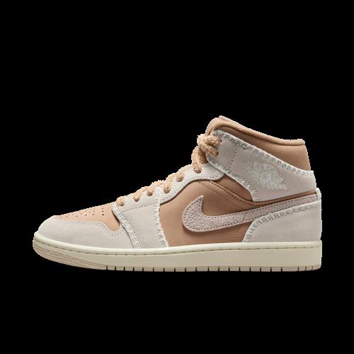 Air Jordan 1 Mid SE-sko til kvinder - brun