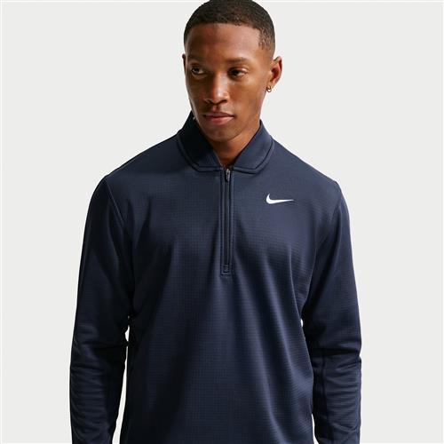 Nike Velocity Therma-FIT-golfoverdel med 1/2-lynlås til mænd - blå