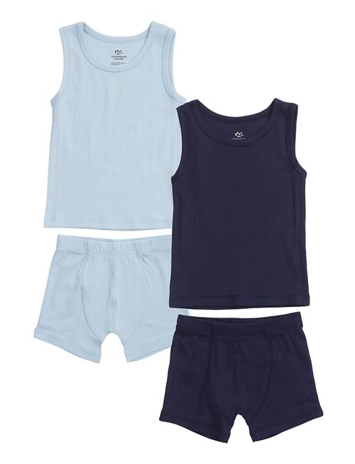 Copenhagen Colors | Rib Jersey 2Pack Tank-Top & Boxershorts | 110