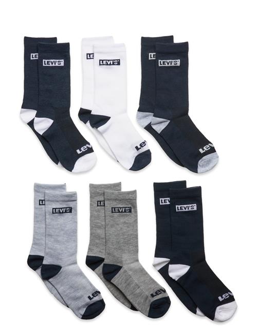 Levi's | Levi's® Core Crew Length Socks 6-Pack | 23.5-27