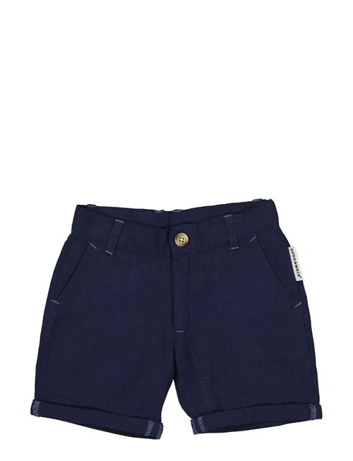 Geggamoja | Linen Shorts Light Blue | 86/92