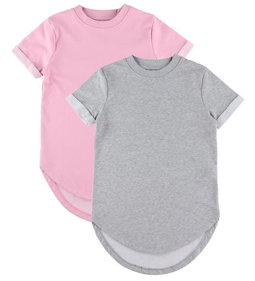 Kids Only Sweatkjole - KogIvy - 2-pak - Lilac Sachet/Light Grey