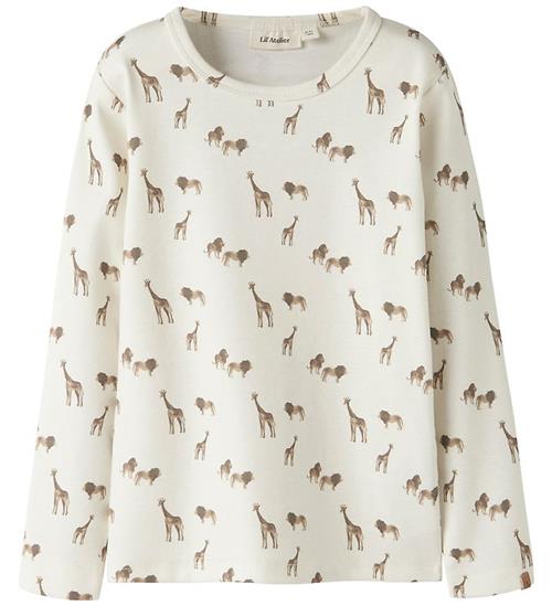 Lil' Atelier Bluse - Bomuld/Lyocell - NmmLayo - Coconut Milk/Lio