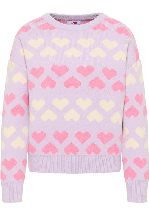 MYMO Pullover 'Blonda'  champagne / lyselilla / lys pink