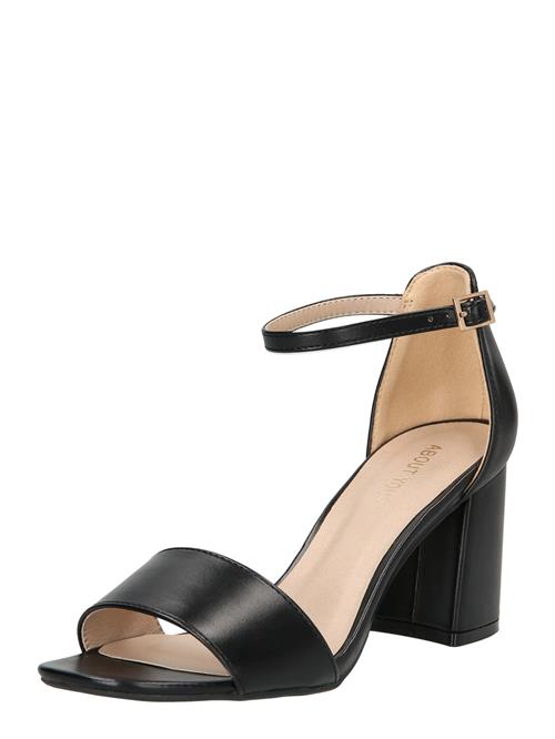 ABOUT YOU Sandaler med rem 'Alisha'  sort