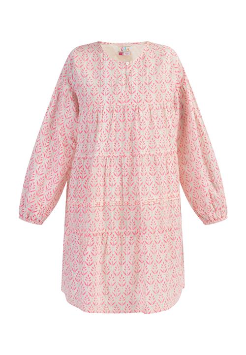 IZIA Kjole  stone / lys pink / naturhvid