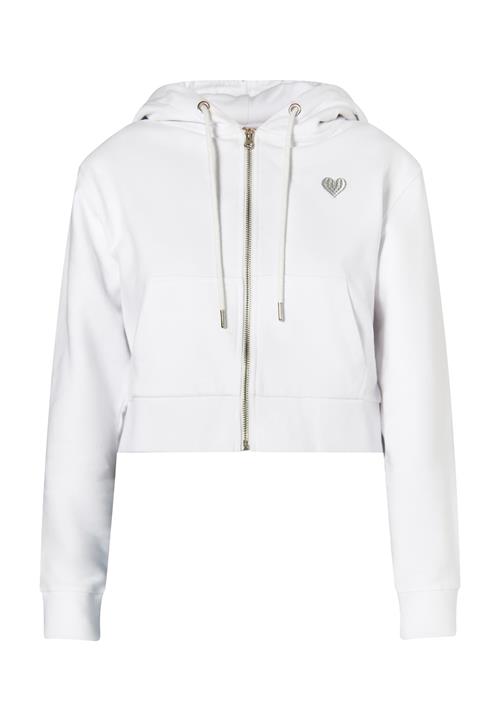 MYMO Sweatjakke 'Biany'  hvid