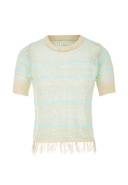 MAHISHA Pullover  beige / turkis