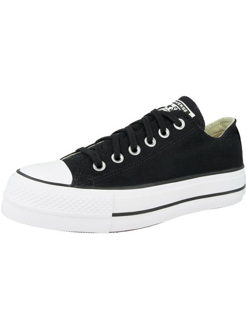 CONVERSE Sneaker low  sort / hvid