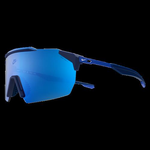 Nike Limitless Shield-solbriller med spejlglas - blå