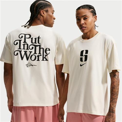 Sabrina "Put In Work" Nike Dri-FIT Basketball-T-shirt - hvid