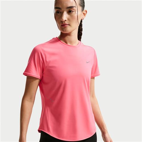 Kortærmet Nike Swift Dri-FIT-løbeoverdel til kvinder - Pink