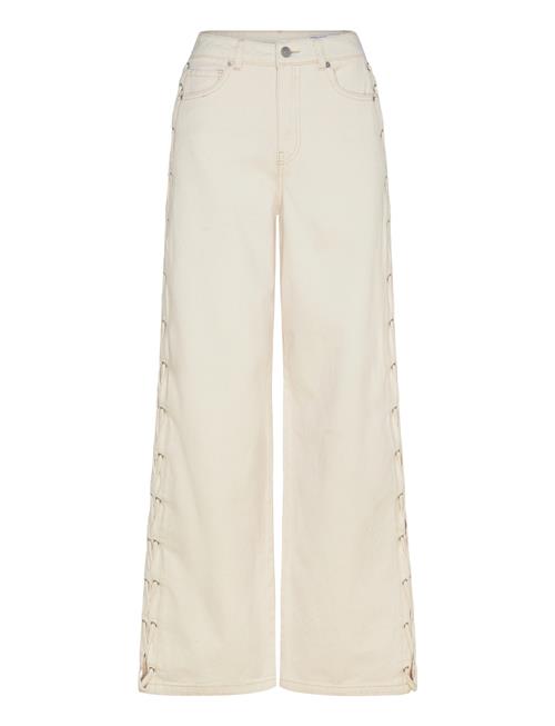 Vero Moda | Vmrae Hr Wide String Ecru Jeans | 32 x 32