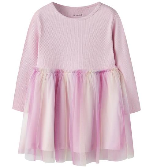 Name It Kjole - Rib - Tyl - NmfDotiana - Pirouette