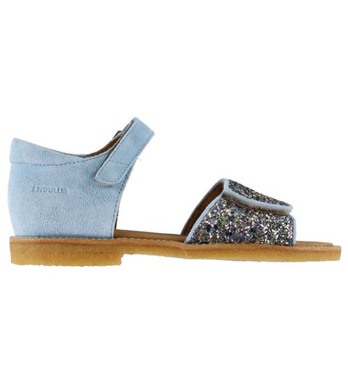 Angulus Sandaler - Glitter - Spring/Sky Blue