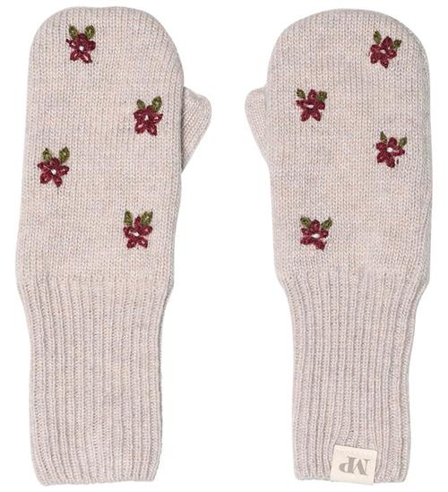 MP Luffer - Strik - Cashmere - Floral - Beigemeleret