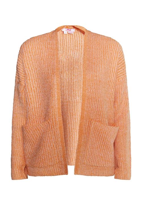 MYMO Cardigan 'Blonda'  orange-meleret / hvid