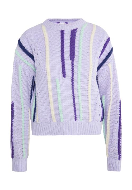 IZIA Pullover 'Hoona'  gul / mint / lilla / lyselilla