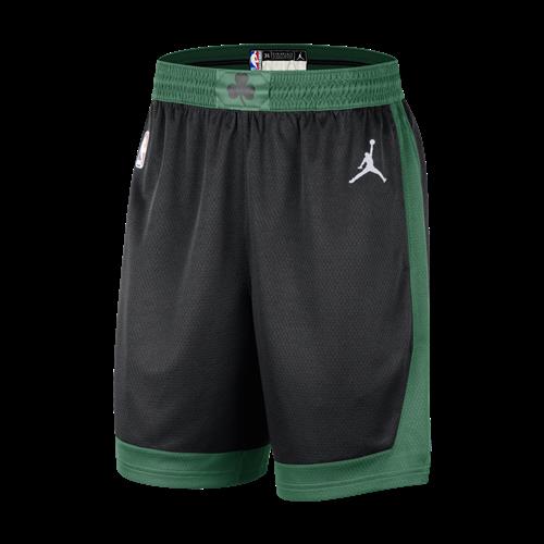 Boston Celtics Statement Edition Jordan Dri-FIT NBA Swingman-basketballshorts til mænd - sort