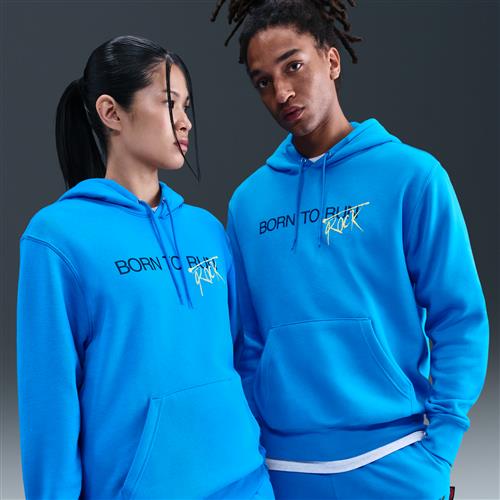 Nike x Stranger Things-pulloverhættetrøje til mænd - blå