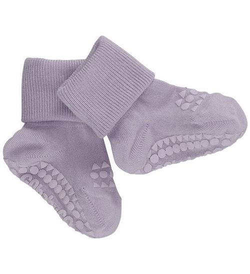 GoBabyGo Strømper - Non-Slip - Viscose/Bamboo - Lavender Grey