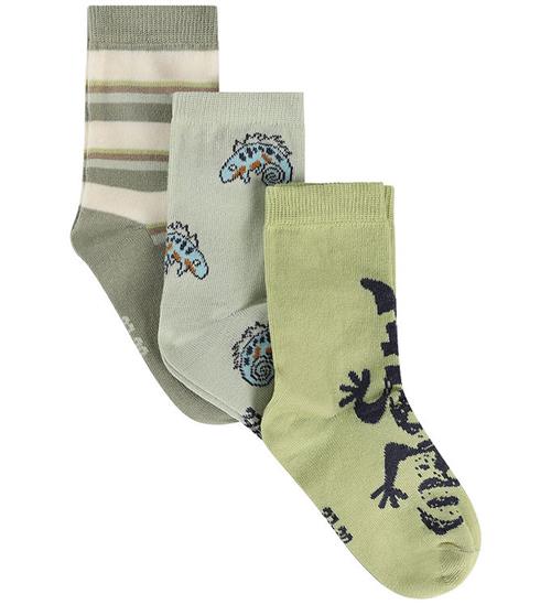 Minymo Strømper - 3-Pak - White Jade