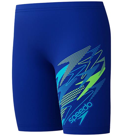Speedo Badebukser - Medley Logo Jammer - Deep Sapphire/ Mayan Bl