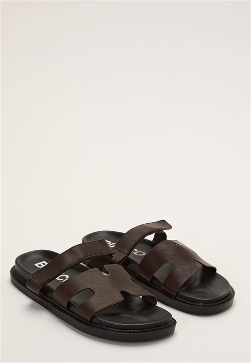 Bianco Biaoslo Velcro Slide Faux Leather