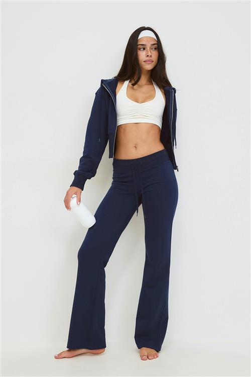 Gina Tricot - Slim low waist sweatpants - Joggingbukser - Blå - XS - Dame