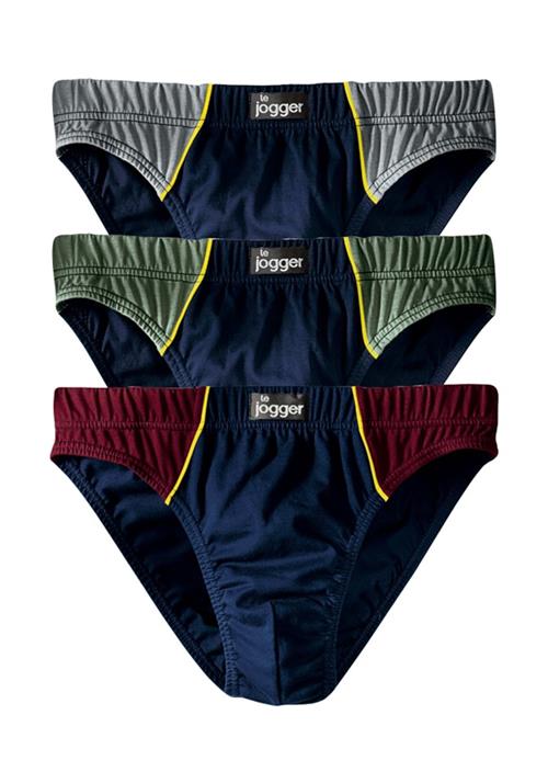 LE JOGGER Slip  marin / lyseblå / grøn / rød