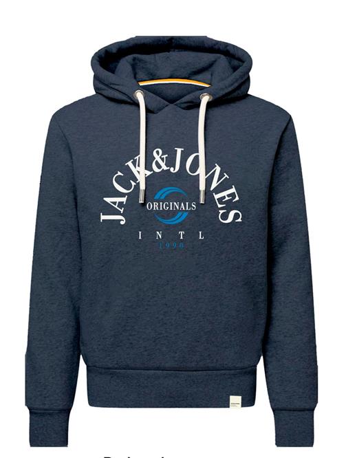 JACK & JONES Sweatshirt 'JORWonder'  blå / marin / hvid